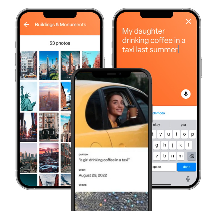 Context-aware search results for personal digital memories